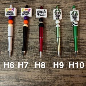 Beaded Halloween Pens